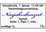 Sie können Eintrittskarten in beliebigen Layouts und Formaten drucken