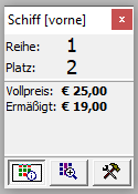 Infos zum ausgewählten Platz